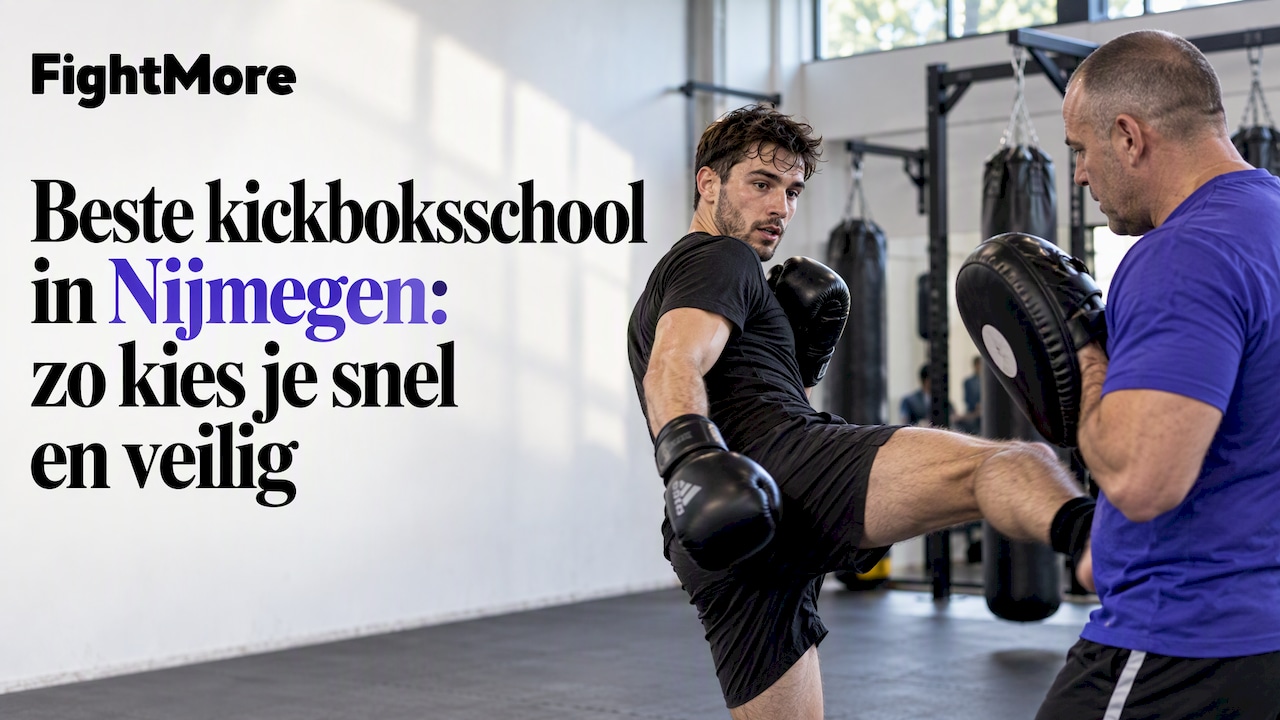 Beste kickboksschool in Nijmegen: zo kies je snel en veilig