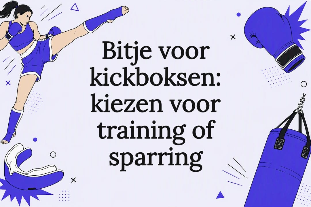Bitje voor kickboksen: kiezen voor training of sparring