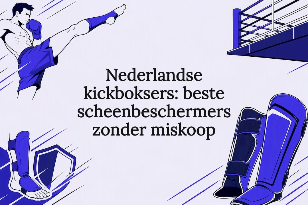 Nederlandse kickboksers: beste scheenbeschermers zonder miskoop