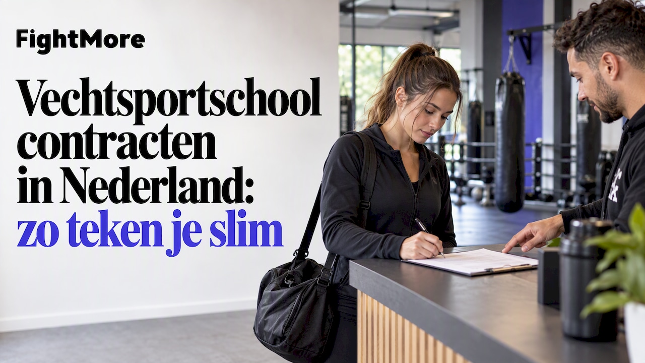 Vechtsportschool contracten in Nederland: zo teken je slim