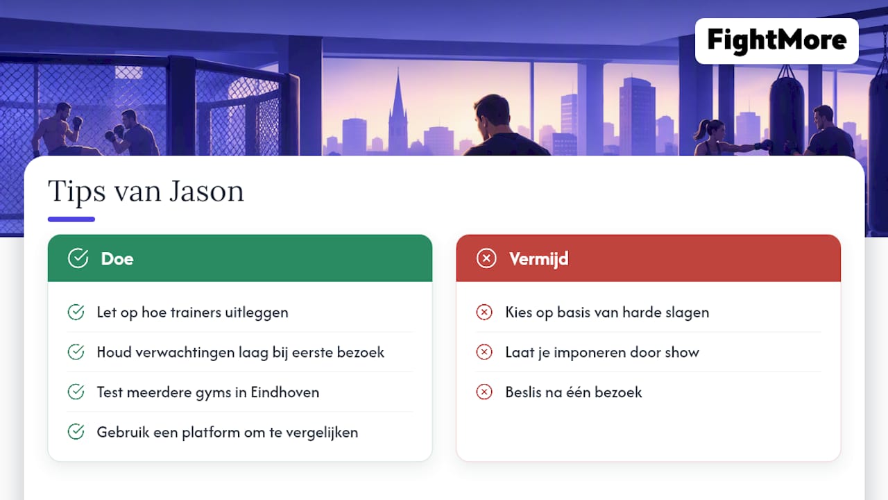 Wat Jason meeneemt uit gesprekken met sporters en trainers — overview diagram