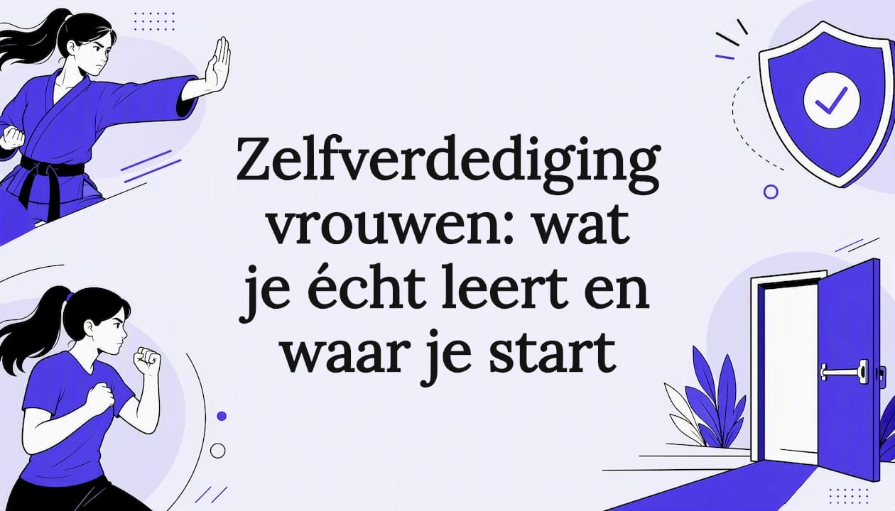 Zelfverdediging vrouwen: wat je écht leert en waar je start