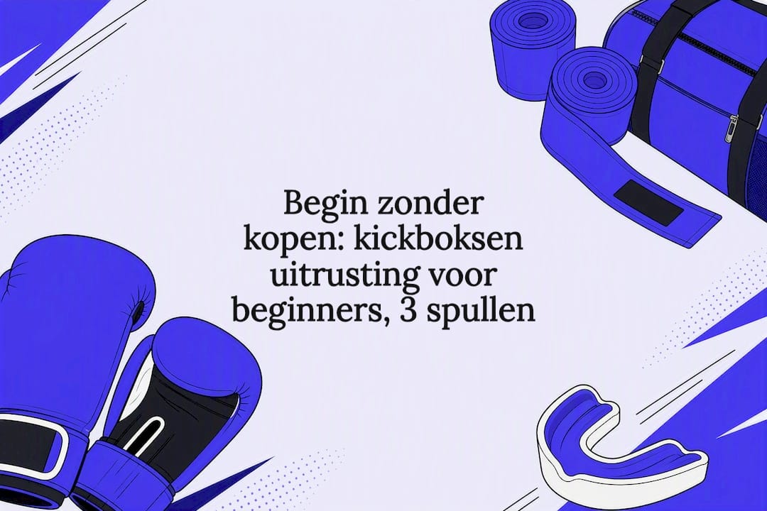 Begin zonder kopen: kickboksen uitrusting voor beginners, 3 spullen